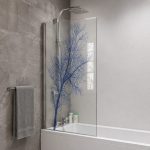 printed bath screen